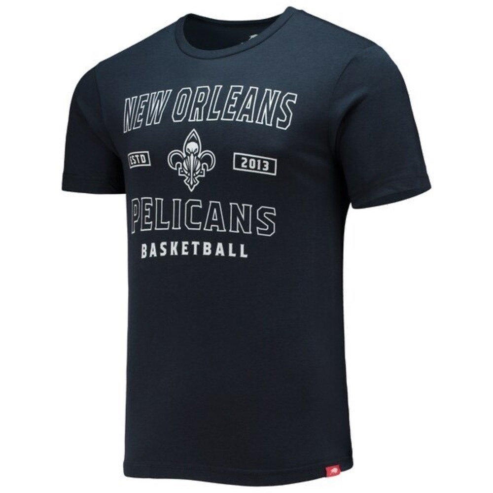 Sportiqe New Orleans Pelicans‎ Basketball T-Shirt Mens Large Navy Blue Tri-Blend